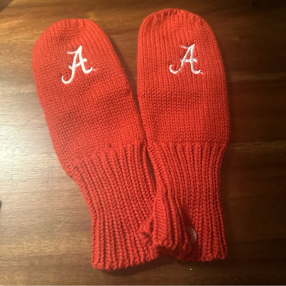 Roll Tide Alabama Mittens